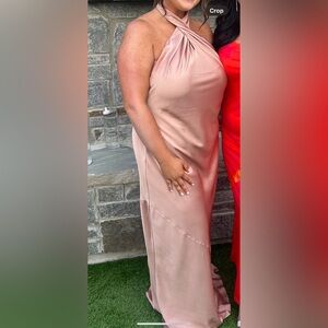 Show Me Your Mumu Jasmine Halter Maxi Dress